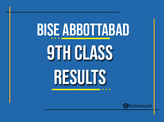 BISE Abbottabad 9th Class Result 2022 | Abbottabad Board SSC Part 1 Result