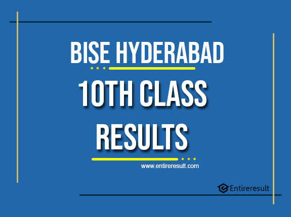 BISE Hyderabad 10th Class Result