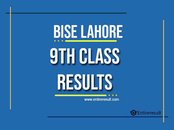 BISE Lahore 9th Class Result 2022 | Lahore Board SSC Part 1 Result