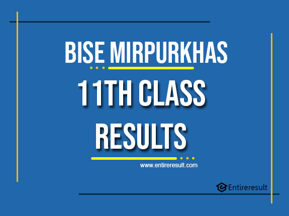 BISE Mirpurkhas 11th Class Result