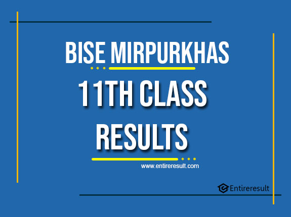 BISE Mirpurkhas 11th Class Result