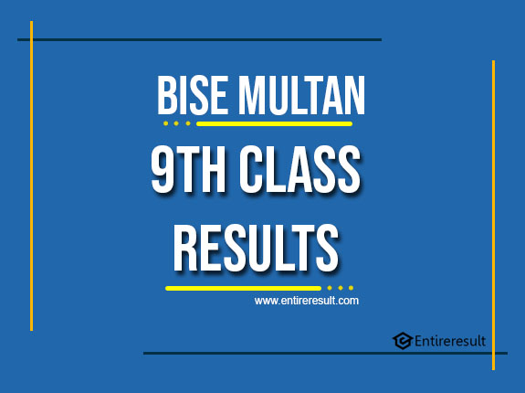 BISE Multan 9th Class Result 2023 | Multan Board SSC Part 1 Result