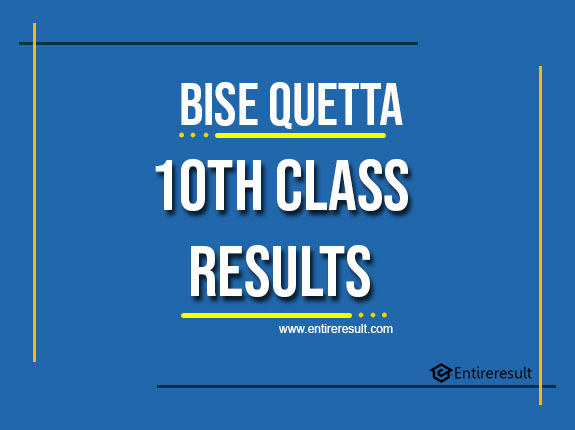 BISE Quetta 10th Class Result