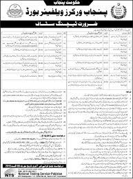 Punjab Workers Welfare Schools Jobs 2022 for Male/Female