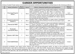 National TB Control Program NTP Jobs 2022 / Online Form ntp.gov.pk