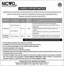 National Institute of Cardiovascular Diseases NICVD Jobs 2022