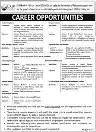 EXIM Bank of Pakistan Islamabad Jobs 2022 {www.eximbank.gov.pk}